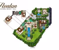 Villa Avalon II, The 3 Villa Estate Floor plan